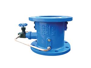 Micro retarder closed butterfly check valve
