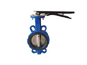 Butterfly Valve with handle and clip