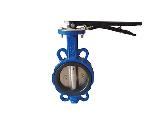 Butterfly Valve with handle and clip