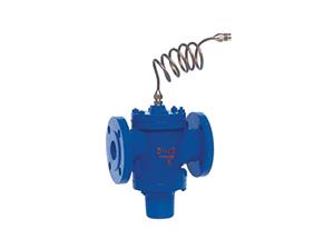 Seif-operated differential pressure control valve