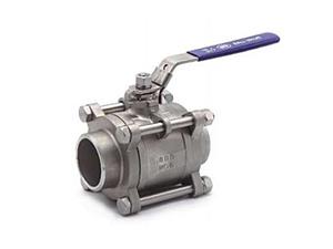 3PC Butt Weld Ball Valve