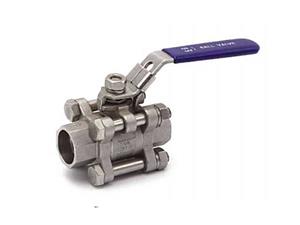 3PC Socket Weld Ball Valve