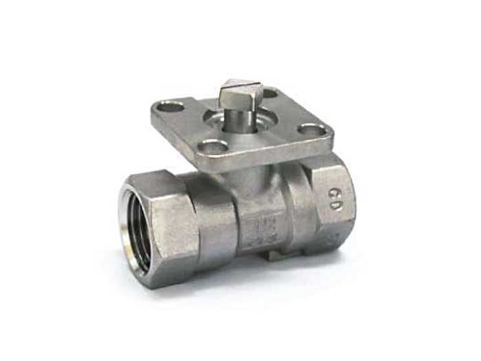 1PC Ball Valve With Mounting Pad