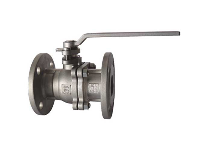 GV-Q2F1-1J 2PC Floating Flanged Ball Valve