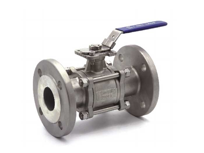 GV-Q3F1-3D 3PC Floating Flanged Ball Valve
