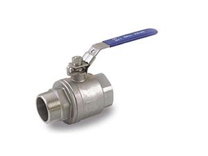 2PC Threaded Ball Valve M-F