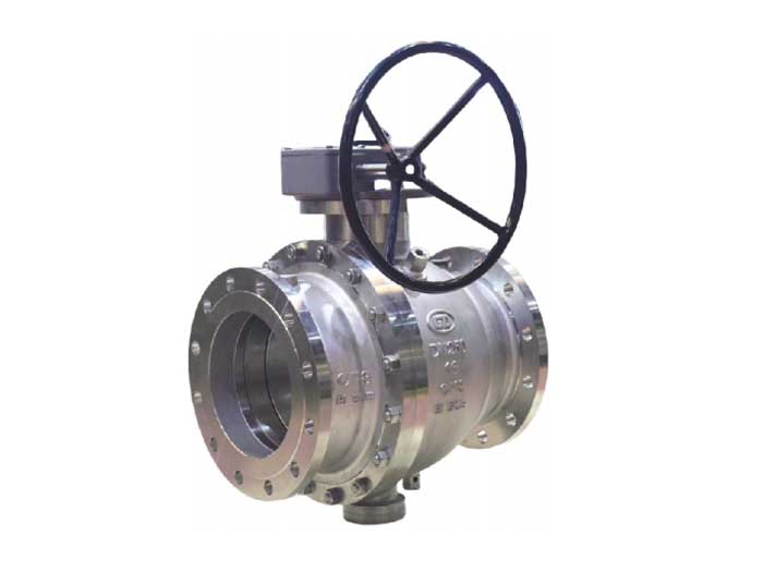 2pc Casting Trunnion Flanged Ball Valve
