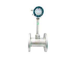 Flange integrated type vortex flow meter