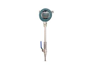Plug in gas mass flowmeter
