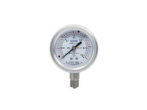 Stainless steel shockproof pressure gauge