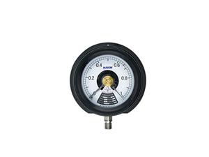 Explosion proof electric contact pressure gauge