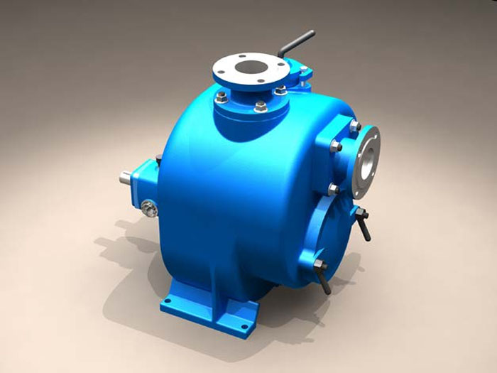 WZW series self-priming polluted water pump