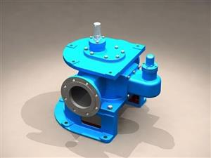 Vertical gear pump